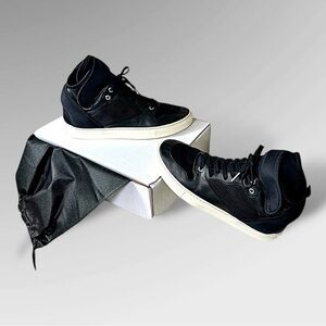Balenciaga Mens Strap High Top Sneakers Sz 7